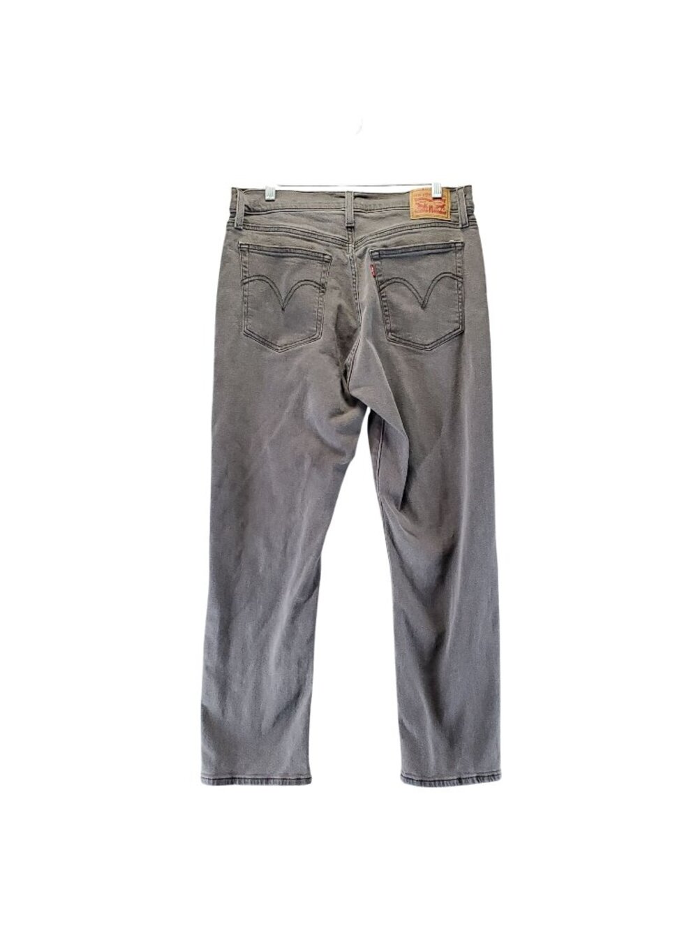 Levis Jeans Womens 32 Gray Wedgie Straight Cotton Stretch Denim *Read*